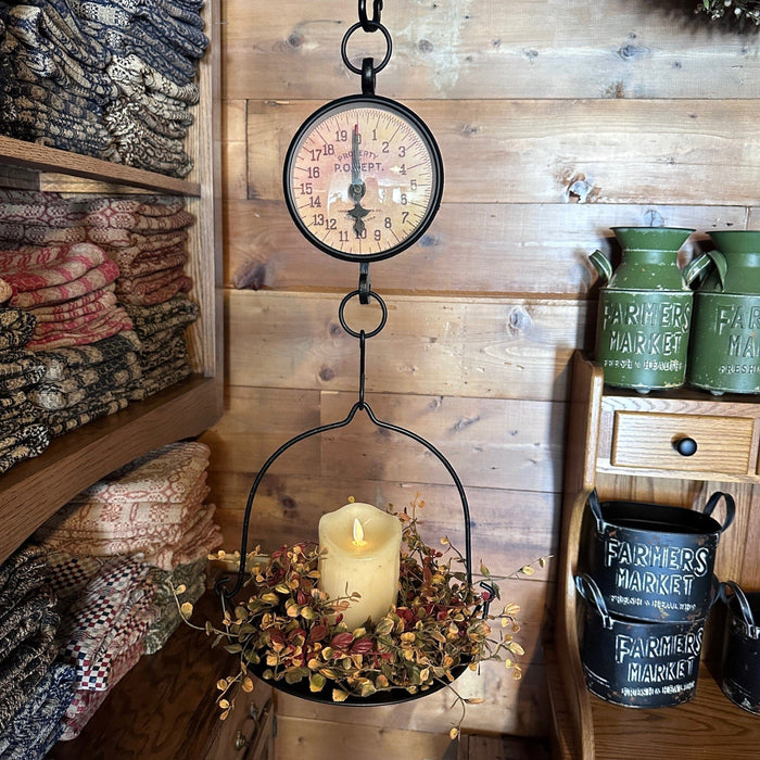Decorative Hanging Scale - Primitive Star Quilt Shop