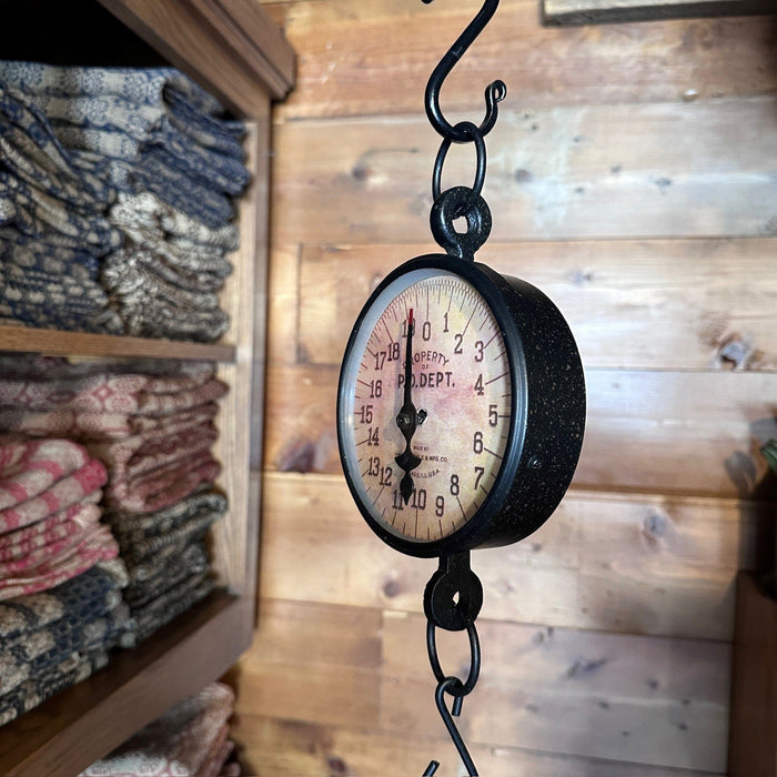 Decorative Hanging Scale - Primitive Star Quilt Shop