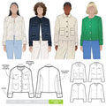 Delphine Woven Jacket Sewing Pattern