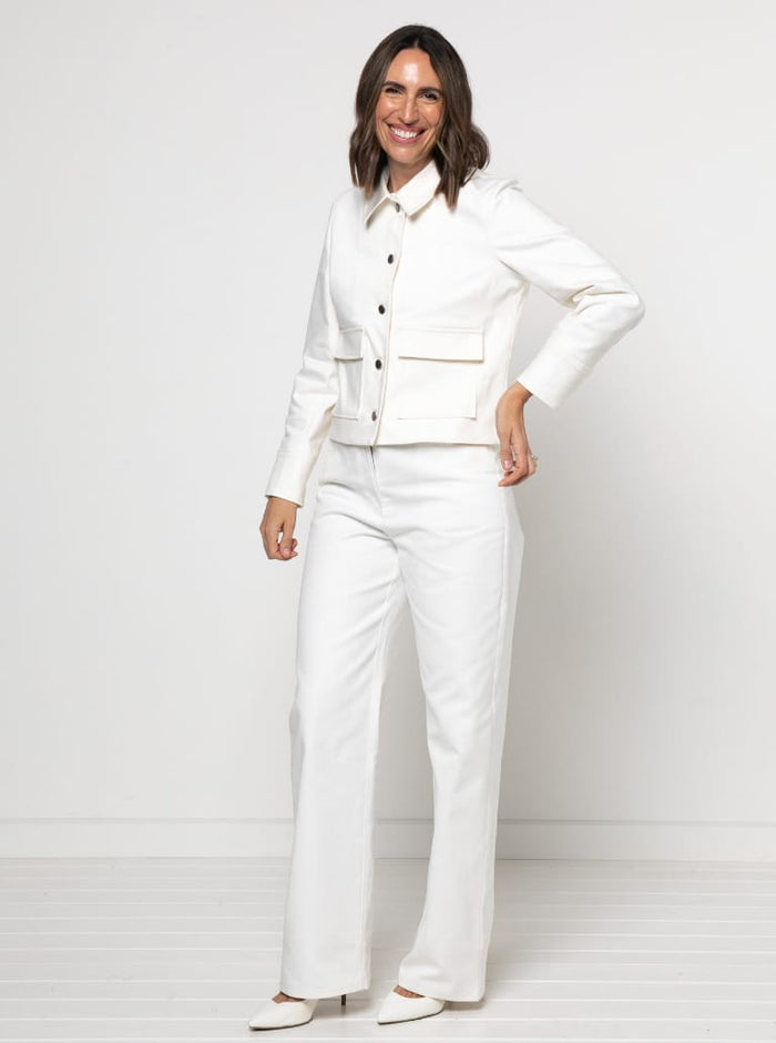 Delphine Woven Jacket Sewing Pattern