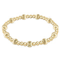 Dignity Sincerity Pattern 6mm Bead Bracelet