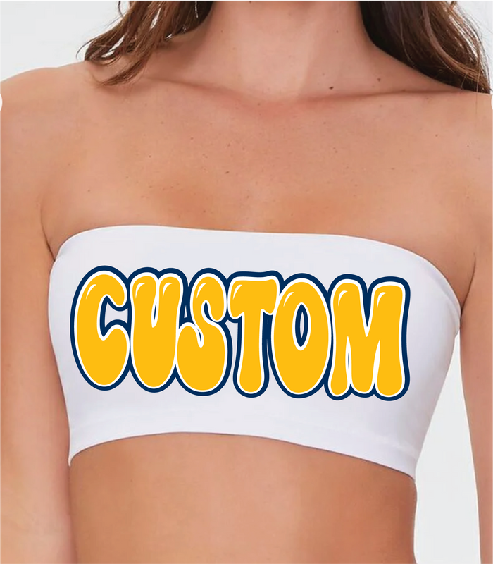 Double Bubble Custom Bandeau