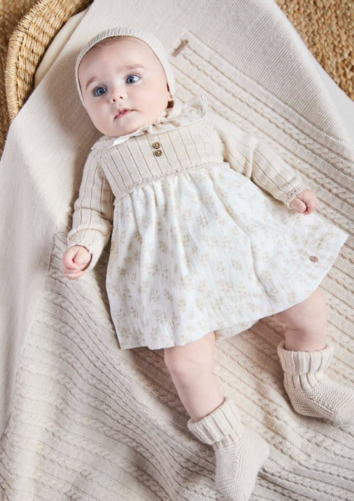 Drew Half-knitted Girl dress