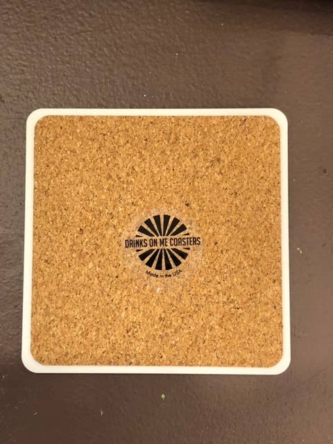 Drinks on Me Coaster:Campfire - Pine & Moss