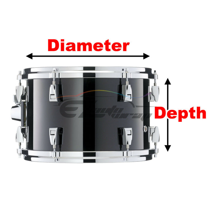 Drum Wrap Vinyl Kit Matte Red