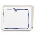 E Frances Flat Notes -Navy Bow