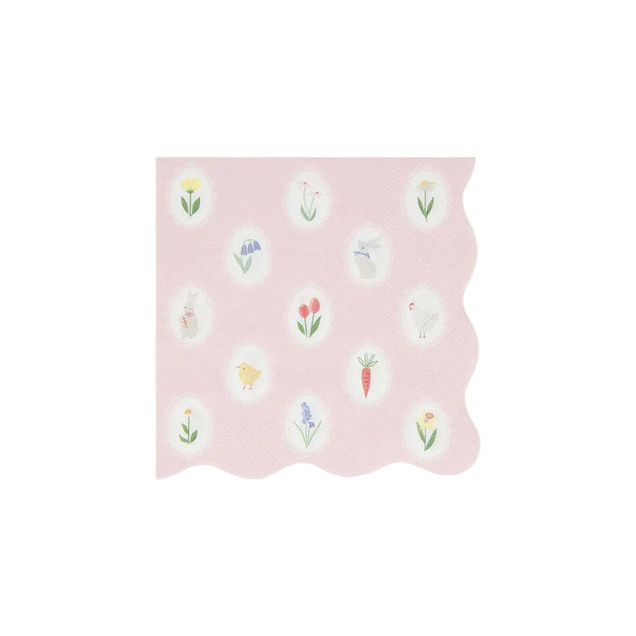 Easter Cameo Small Napkins