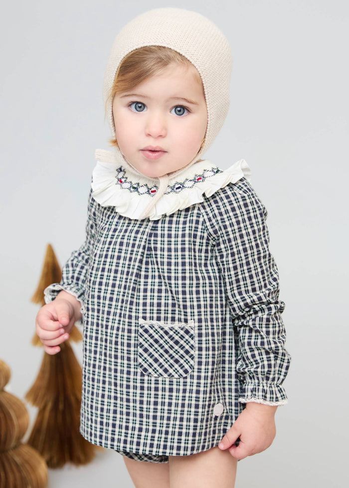Elliot Handsmocked Girl 2-piece set