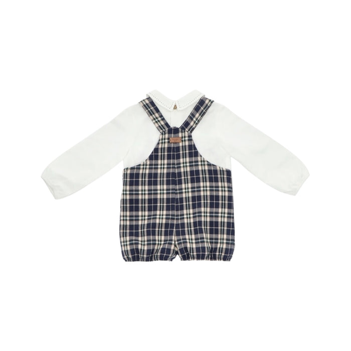 Elliot Tartan Boy 2-Pc Romper