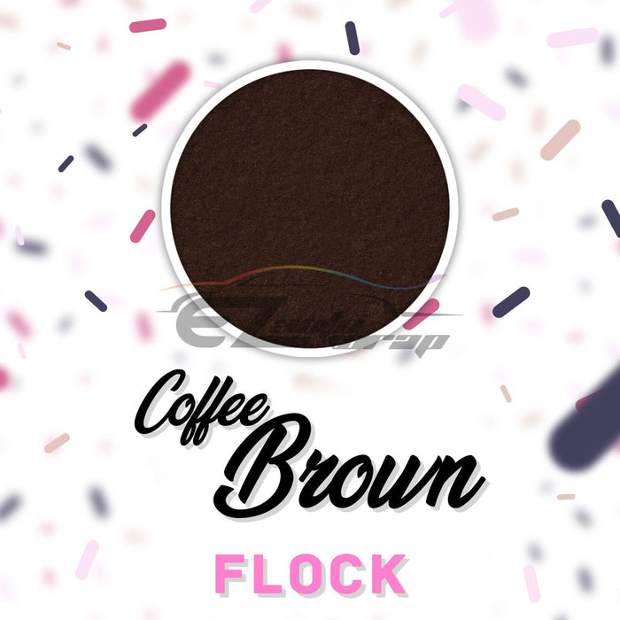 ESSMO™ Coffee Brown Flock Heat Transfer Vinyl HTV DF19