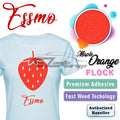 ESSMO™ Maple Orange Flock Heat Transfer Vinyl HTV DF05