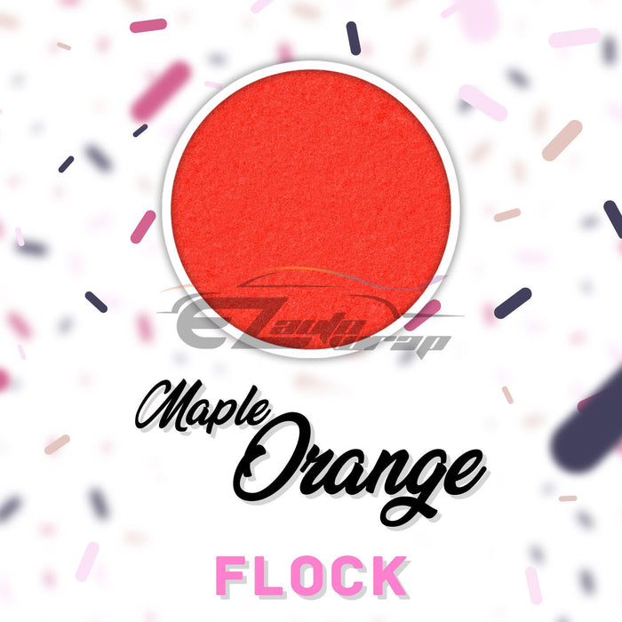 ESSMO™ Maple Orange Flock Heat Transfer Vinyl HTV DF05