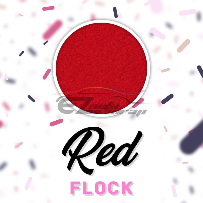 ESSMO™ Red Flock Heat Transfer Vinyl HTV DF04