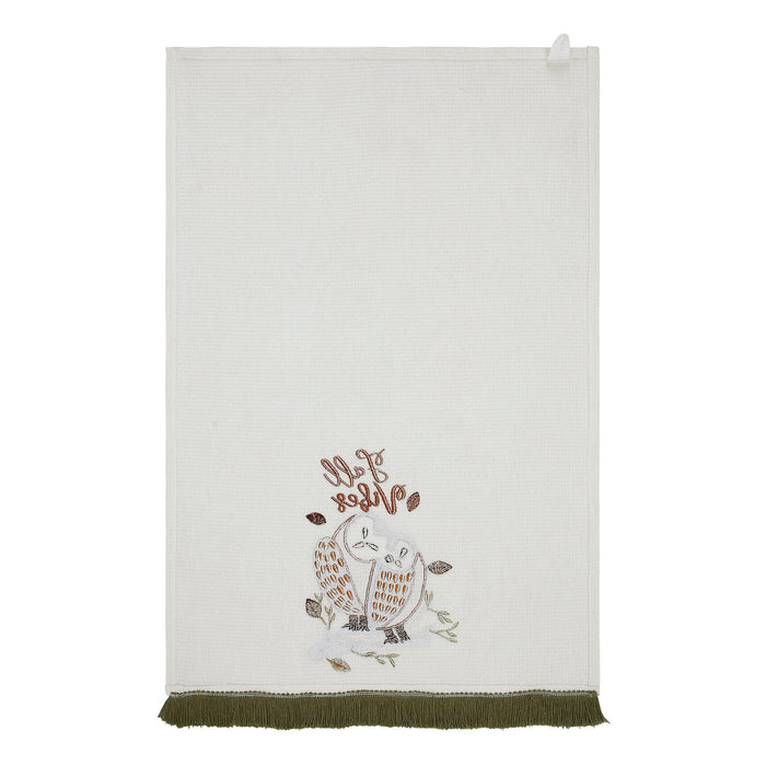 "Fall Vibes" Tea Towel - Primitive Star Quilt Shop