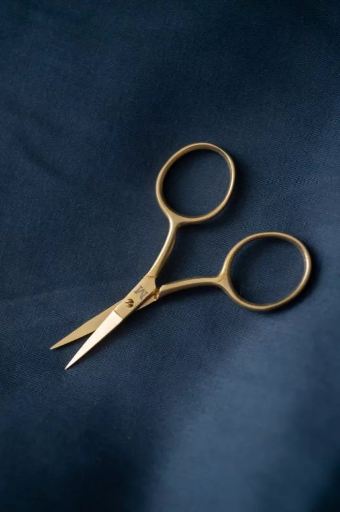 Merchant & Mills Fine Work Gold Scissors 9cm for delicate thread snipping and detail work