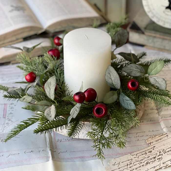 Fireside Candle Ring - Primitive Star Quilt Shop