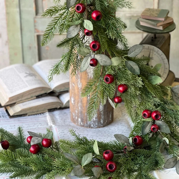 Fireside Garland - 5' - Primitive Star Quilt Shop