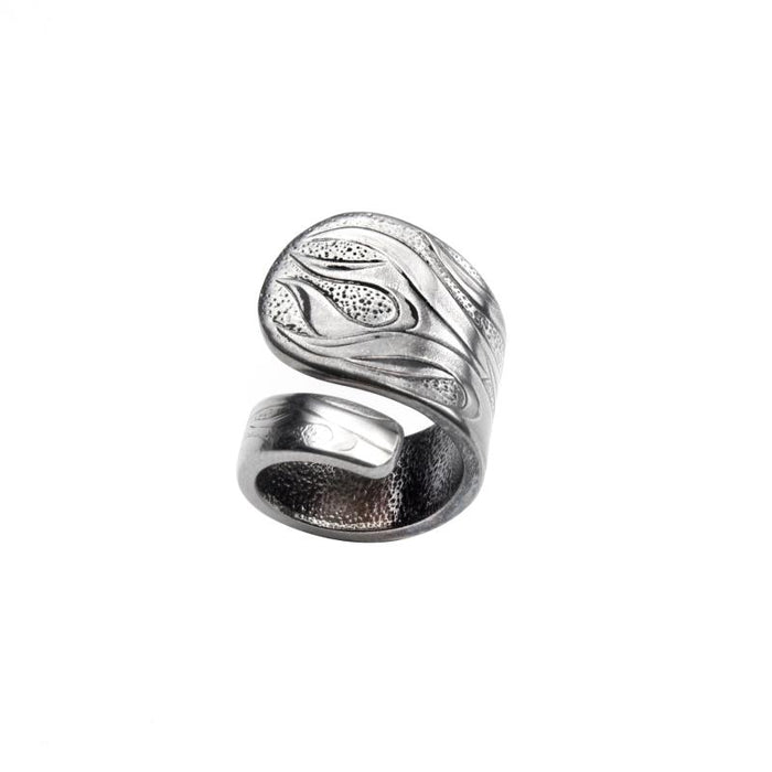 Flame Spoon Rings