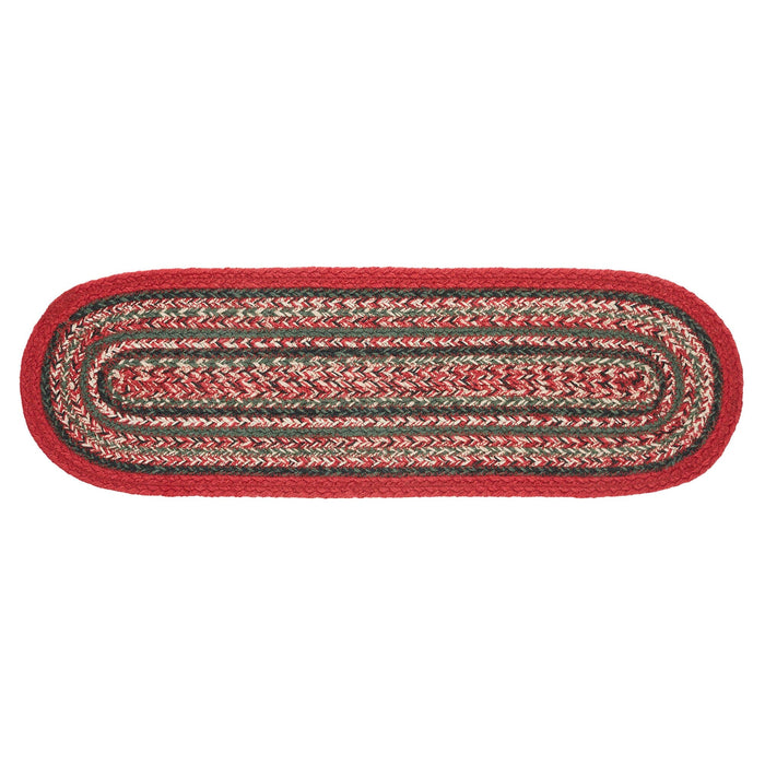 Forrester Indoor/Outdoor Braided Oval Runner 8x24" - Primitive Star Quilt Shop