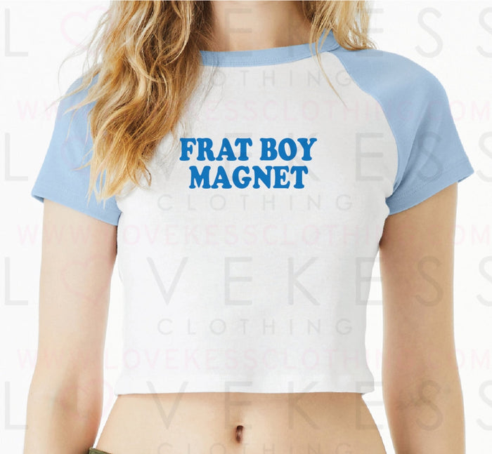 Frat Boy Magnet Baby Crop Tee