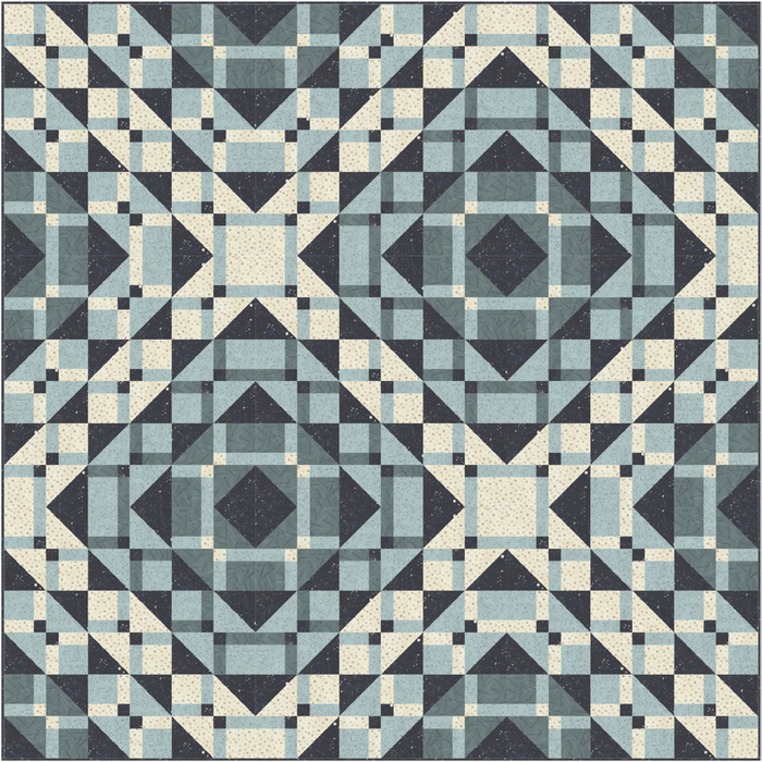 Fry Quilt Kit Featuring Data by Janet Clare for Moda Fabrics