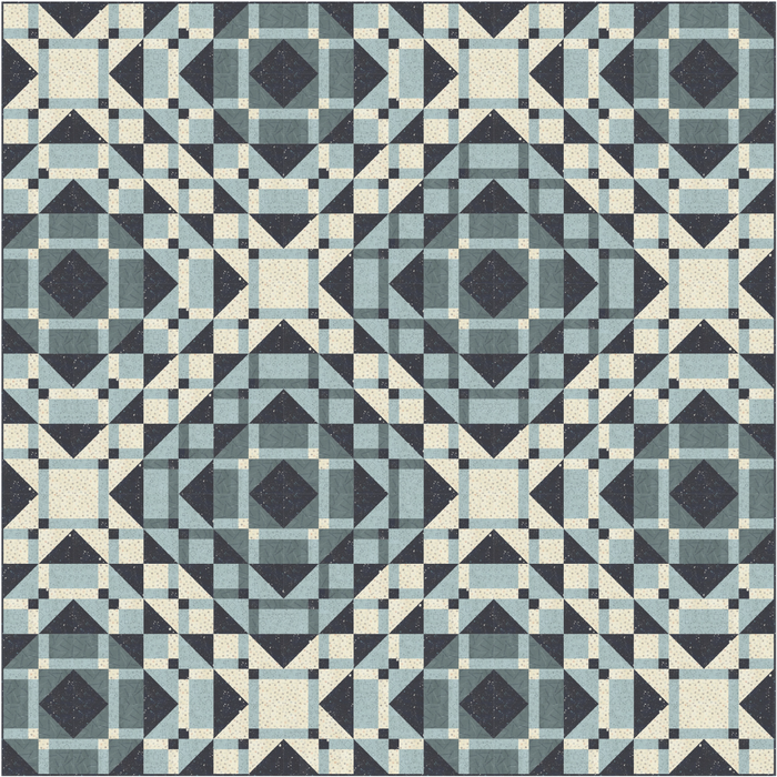 Fry Quilt Kit Featuring Data by Janet Clare for Moda Fabrics