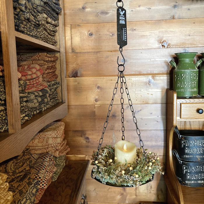 General Store Metal Scale - Primitive Star Quilt Shop