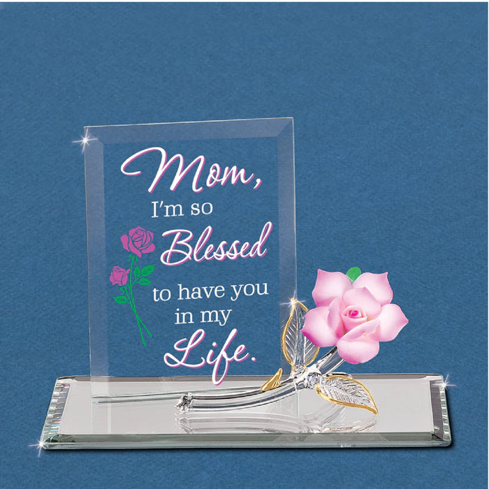 Glass Baron Rose, Mom "I'm Blessed"
