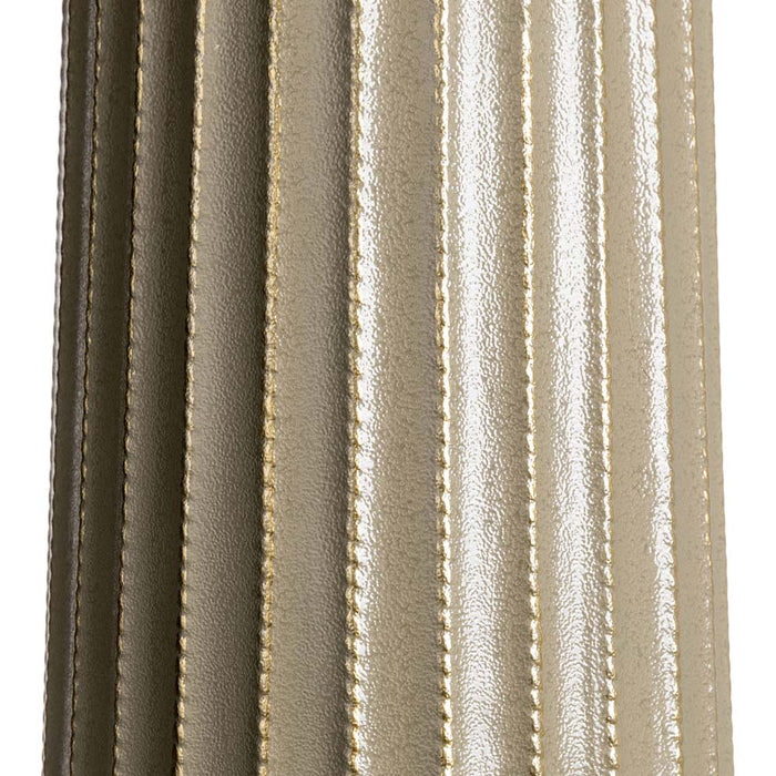 Global/Boho Metal Floor Vase, Set of 2