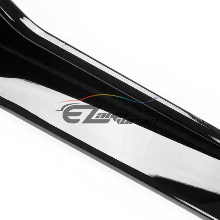 Gloss black Universal Side Skirt PC-PS51