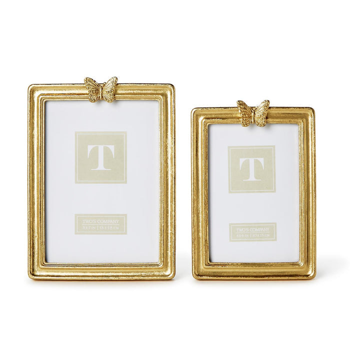 Golden Butterfly Photo Frames