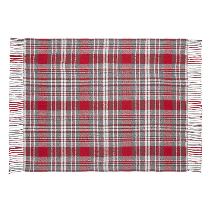 Gregor Plaid Woven Throw - Primitive Star Quilt Shop