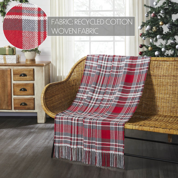 Gregor Plaid Woven Throw - Primitive Star Quilt Shop