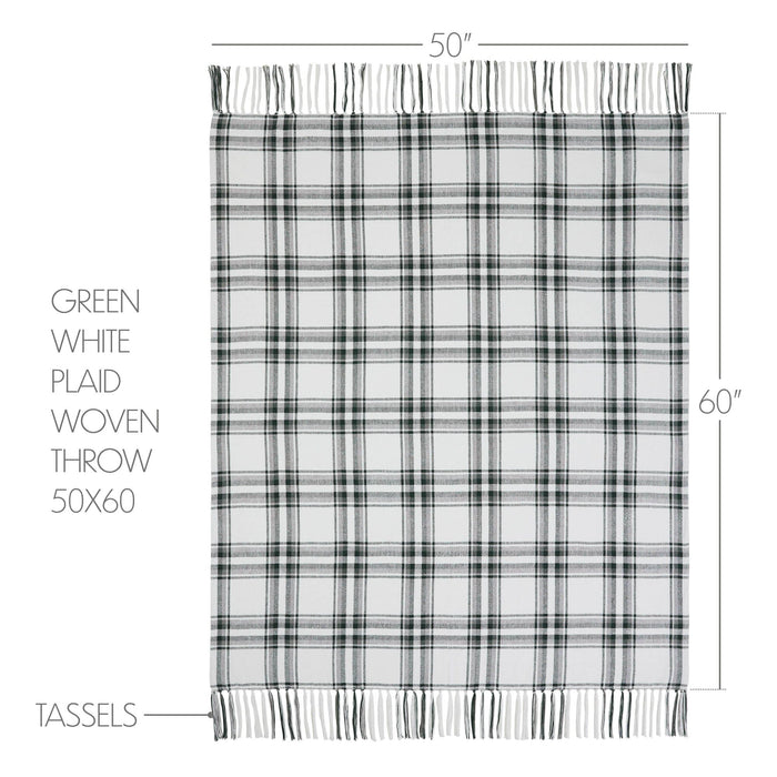 Harper Plaid Woven Throw - Primitive Star Quilt Shop