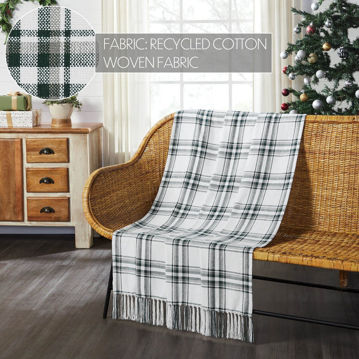 Harper Plaid Woven Throw - Primitive Star Quilt Shop