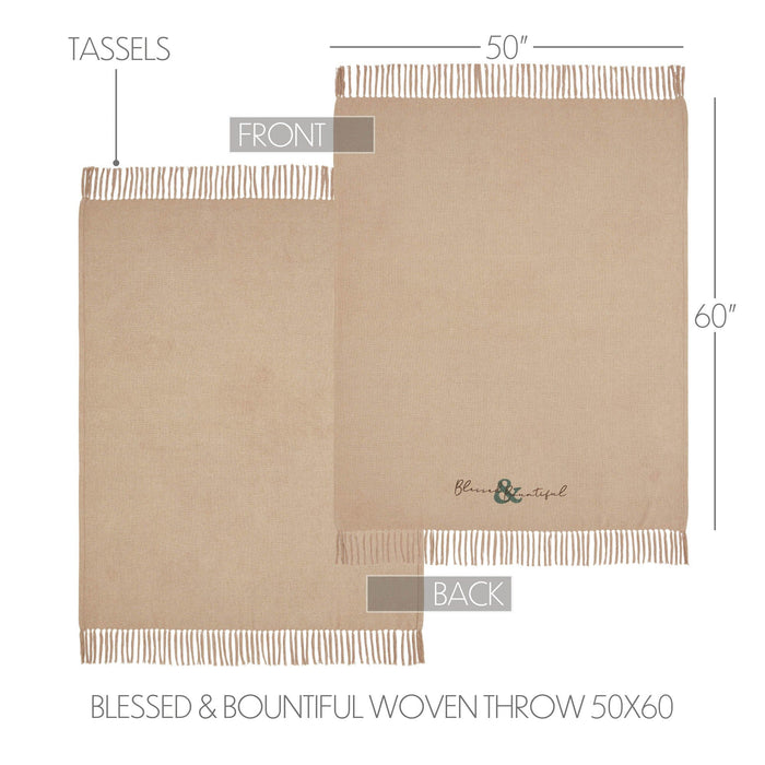 Harvest Blessings Blessed & Throw - Primitive Star Quilt Shop