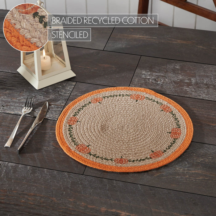 Harvest Blessings Natural Stencil Trivet 14" - Primitive Star Quilt Shop