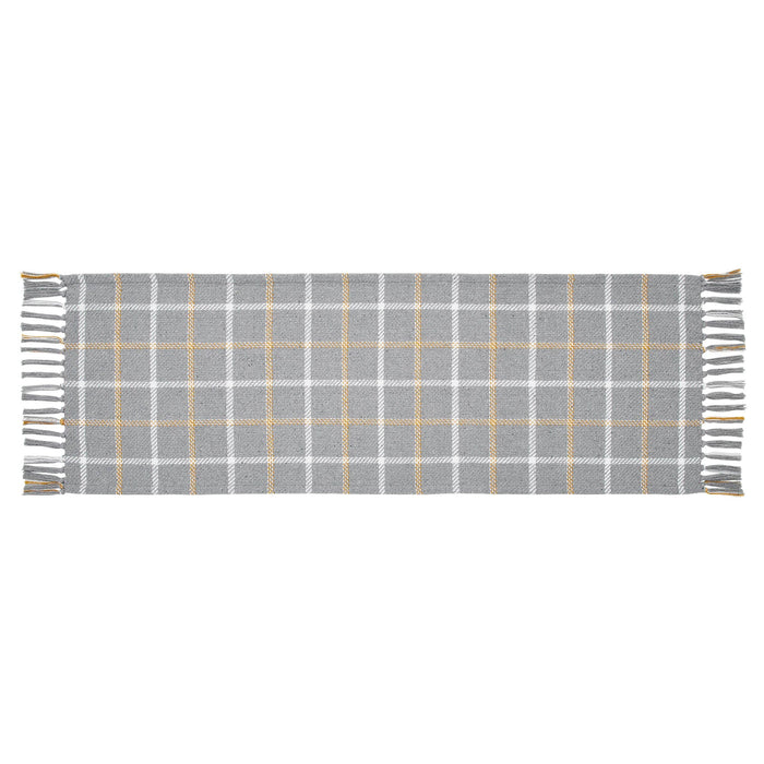 Harvest Blessings Woven Plaid Runner 12x36" - Primitive Star Quilt Shop