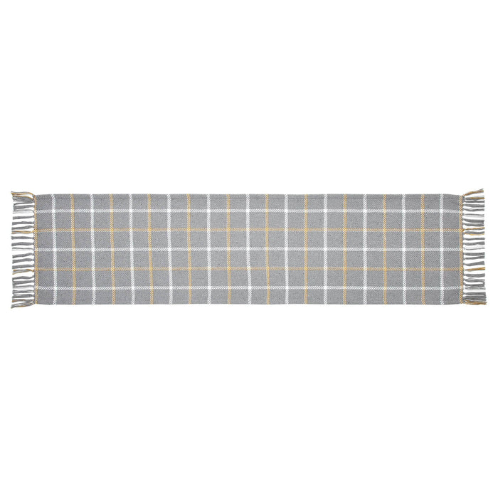 Harvest Blessings Woven Plaid Runner 12x48" - Primitive Star Quilt Shop