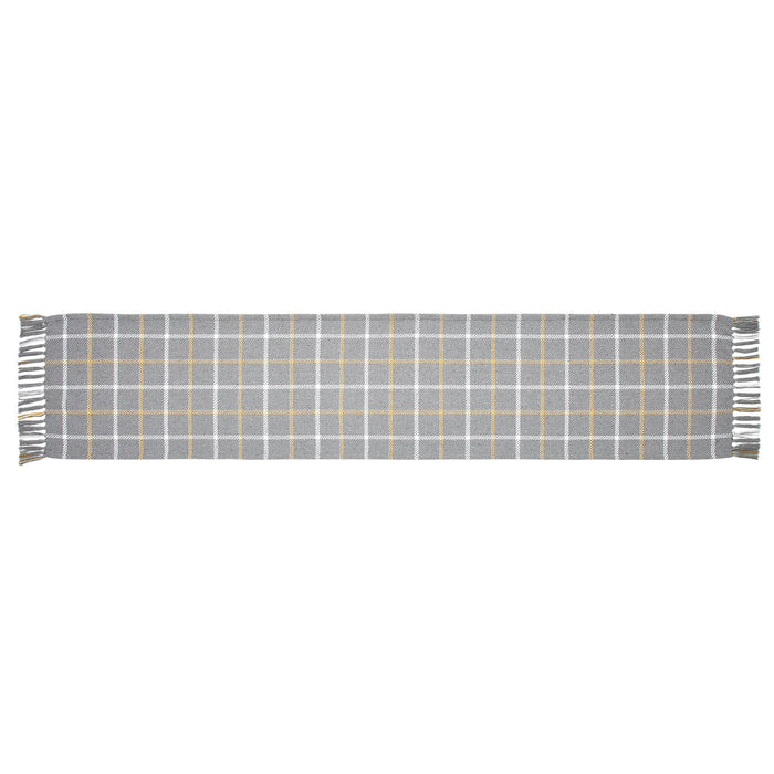 Harvest Blessings Woven Plaid Runner 12x60" - Primitive Star Quilt Shop