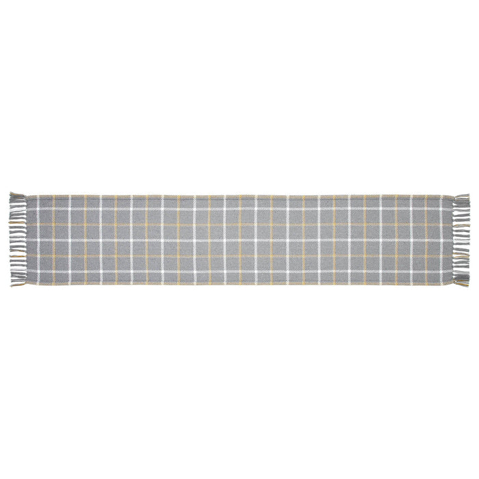 Harvest Blessings Woven Plaid Runner 12x60" - Primitive Star Quilt Shop