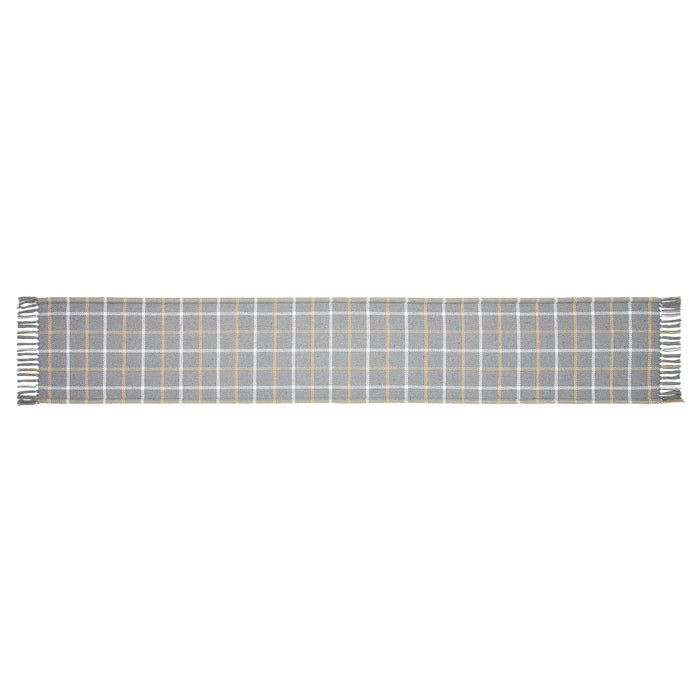 Harvest Blessings Woven Plaid Runner 12x72" - Primitive Star Quilt Shop