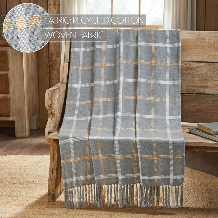 Harvest Blessings Woven Plaid Throw - Primitive Star Quilt Shop