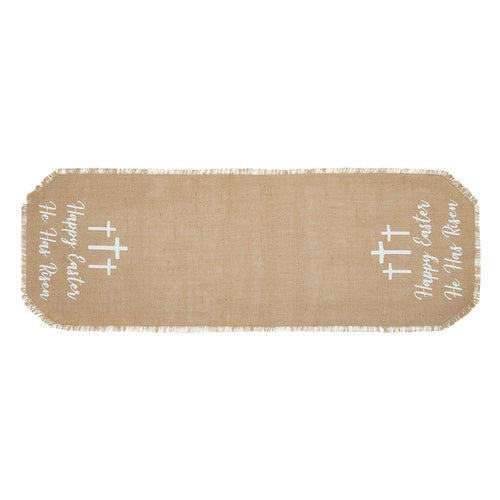 "He Has Risen" Easter Runner 36" - Primitive Star Quilt Shop