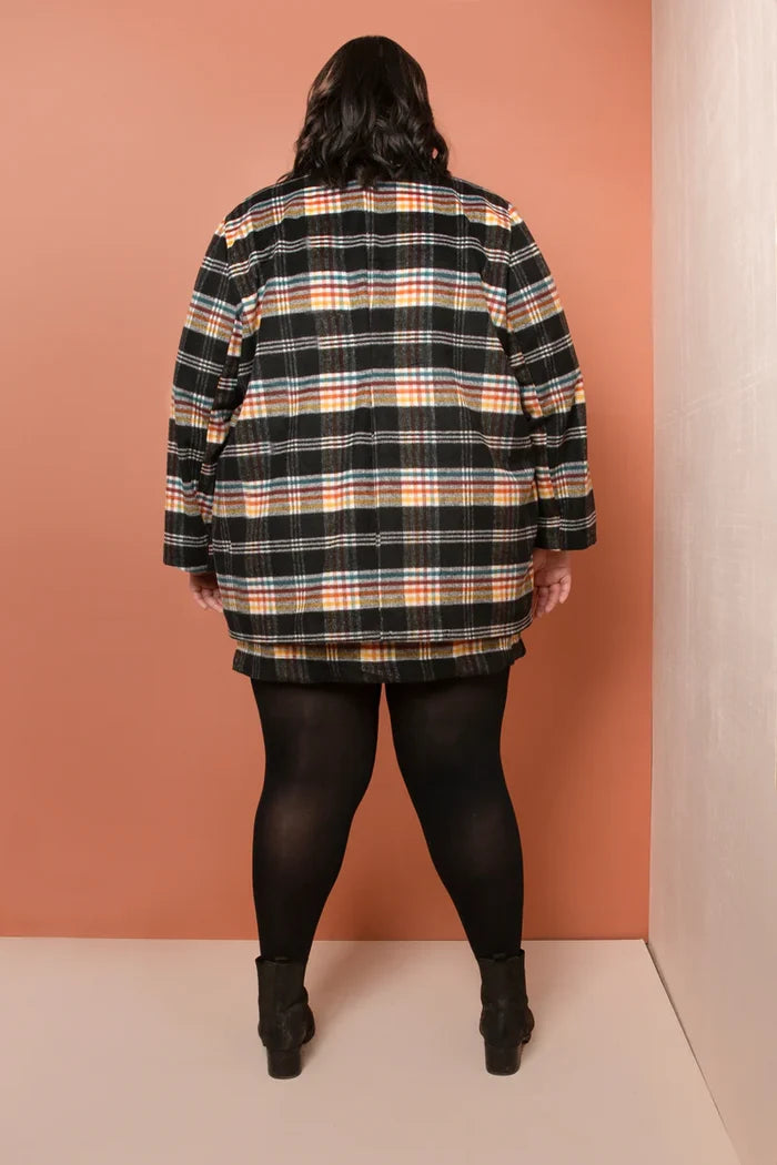 Heather Blazer Sewing Pattern – unstructured relaxed fit layering jacket for all seasons (XS–7X)