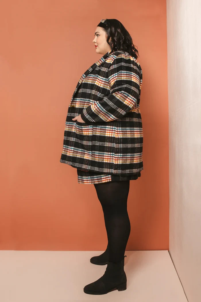 Heather Blazer Sewing Pattern – unstructured relaxed fit layering jacket for all seasons (XS–7X)