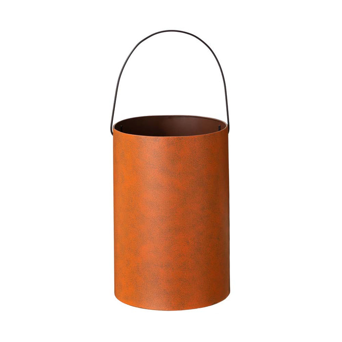 Hollow Out Metal Pumpkin Bucket, Set of 2