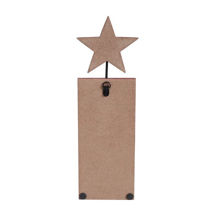 "Home" Firecracker Wall Decor - 16x5" - Primitive Star Quilt Shop