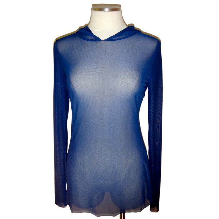 Hooded Mesh Top