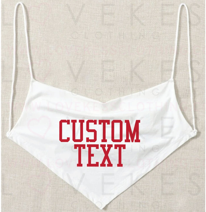Hottest Tailgate Open Back Super Crop Tee